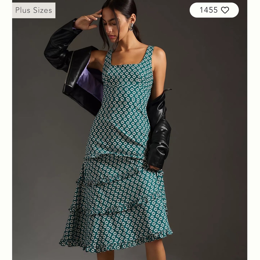 Brand New Anthropologie Blythe Neck Dress